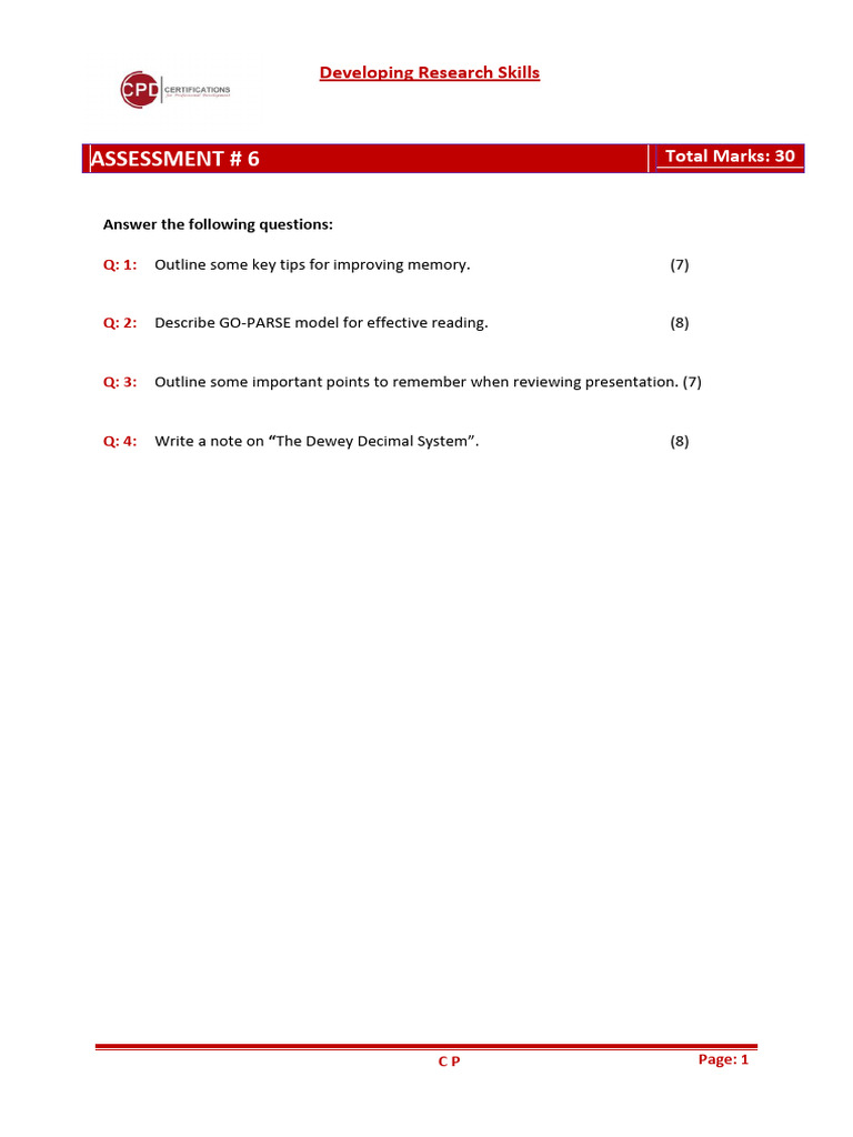 Enhancing Research Skills Guide | PDF