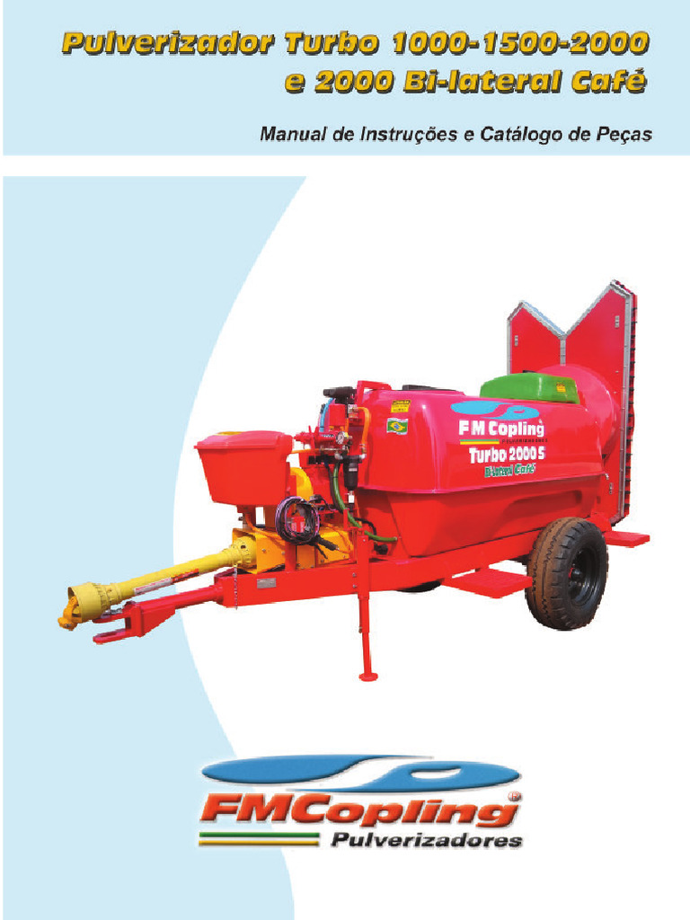 Pulverizador Fmcopling | PDF | Trator | Válvula