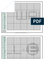 Cross Stitch Pattern Wall E and Eve PDF