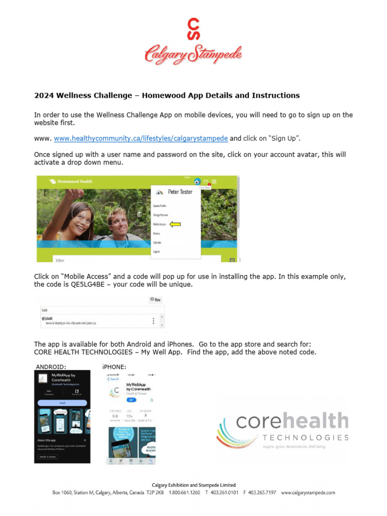 Homewood App Details and Instructions | PDF