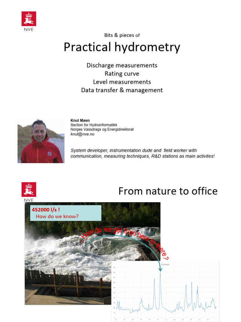 Hydrometry Techniques for Discharge Measurement | PDF | Discharge ...