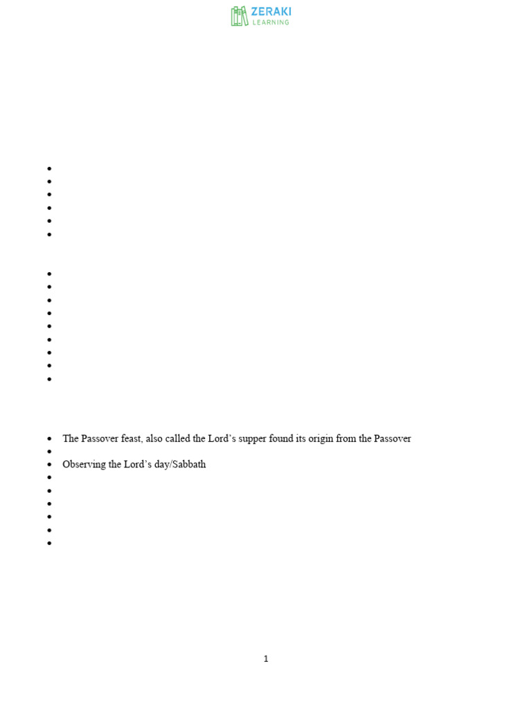 CRE Form 2 - Marking Scheme | PDF | Jesus | Kingship And Kingdom Of God