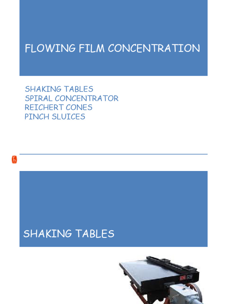 Gravity Separation Techniques Overview | PDF | Materials