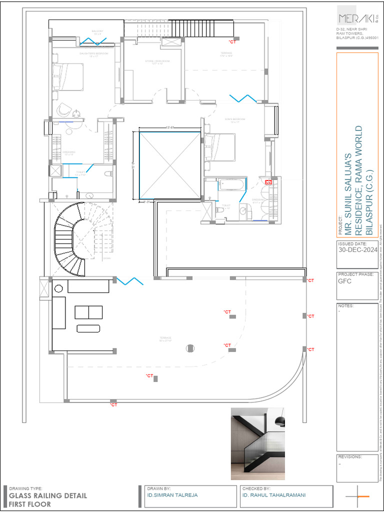 Ss Ar 087 Glass Railing Detail FF | PDF