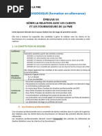 Dossier E51 : Gestion des Risques BTS GPME | PDF | Affaires