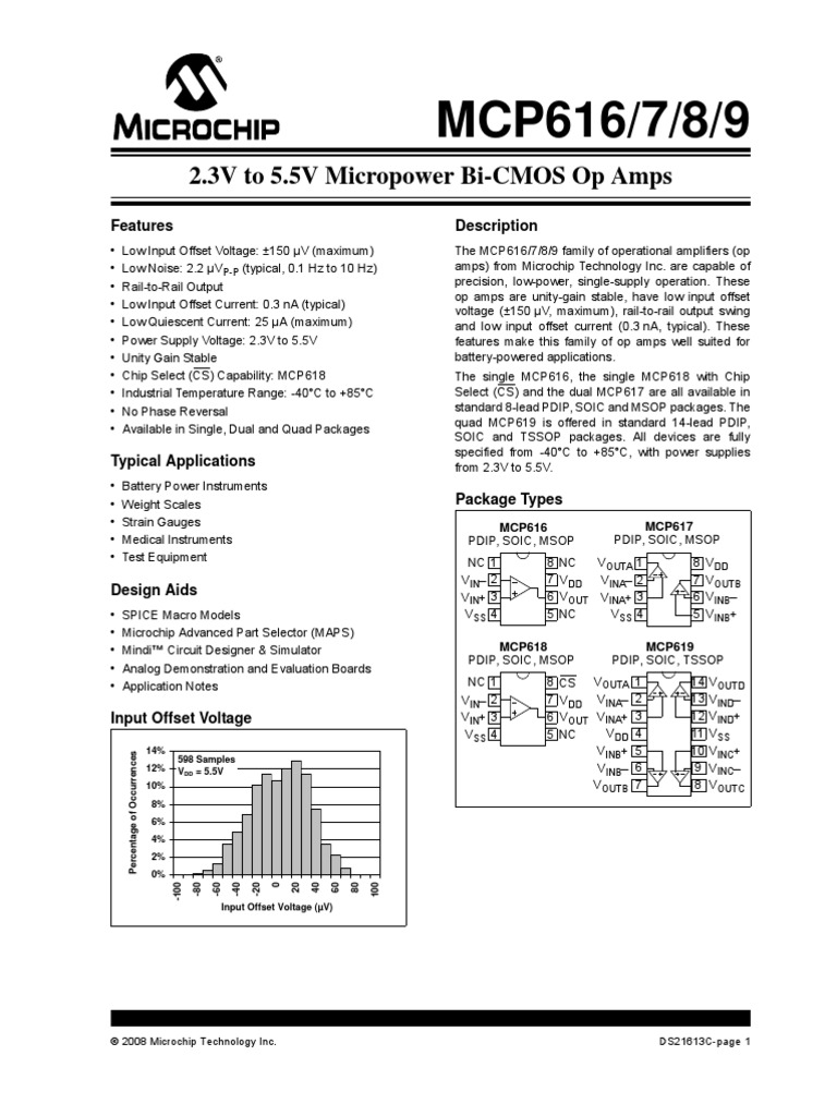 C | PDF | Operational Amplifier | Amplifier