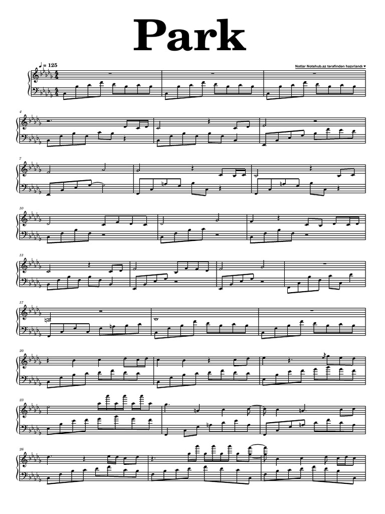 Park (Notehub - Az) | PDF