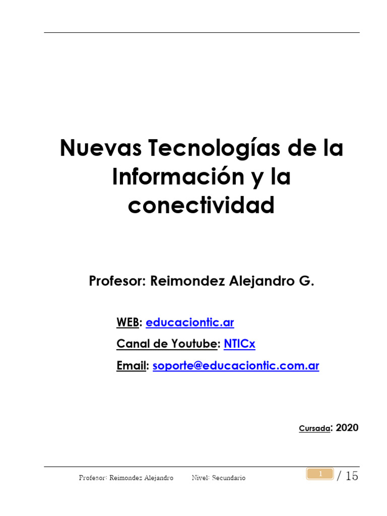 Conectividad y Redes | PDF | Red de computadoras | Internet