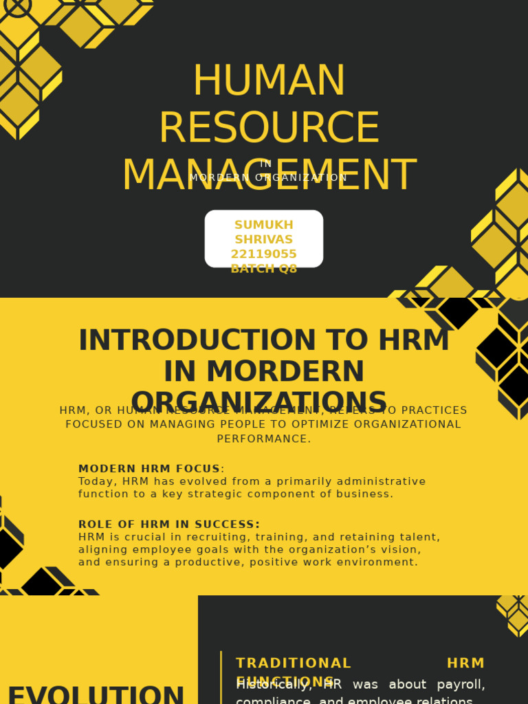 Modern HRM Strategies & Trends | PDF | Human Resource Management ...