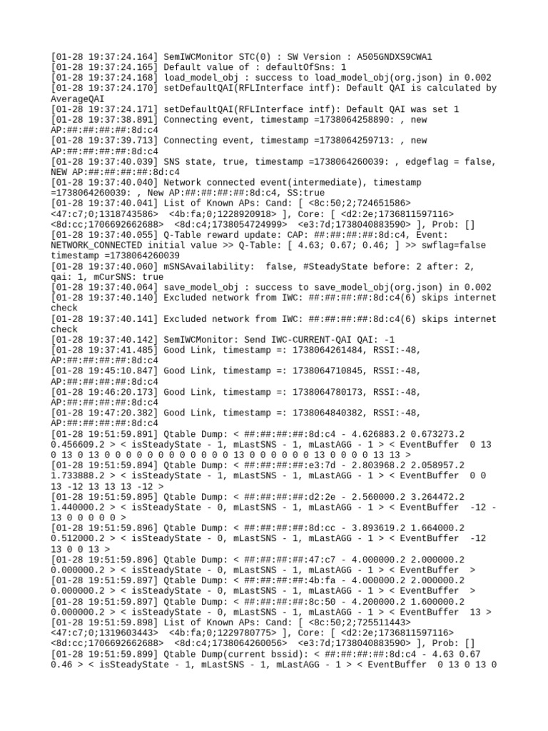 Network Connection Event Log Analysis | PDF