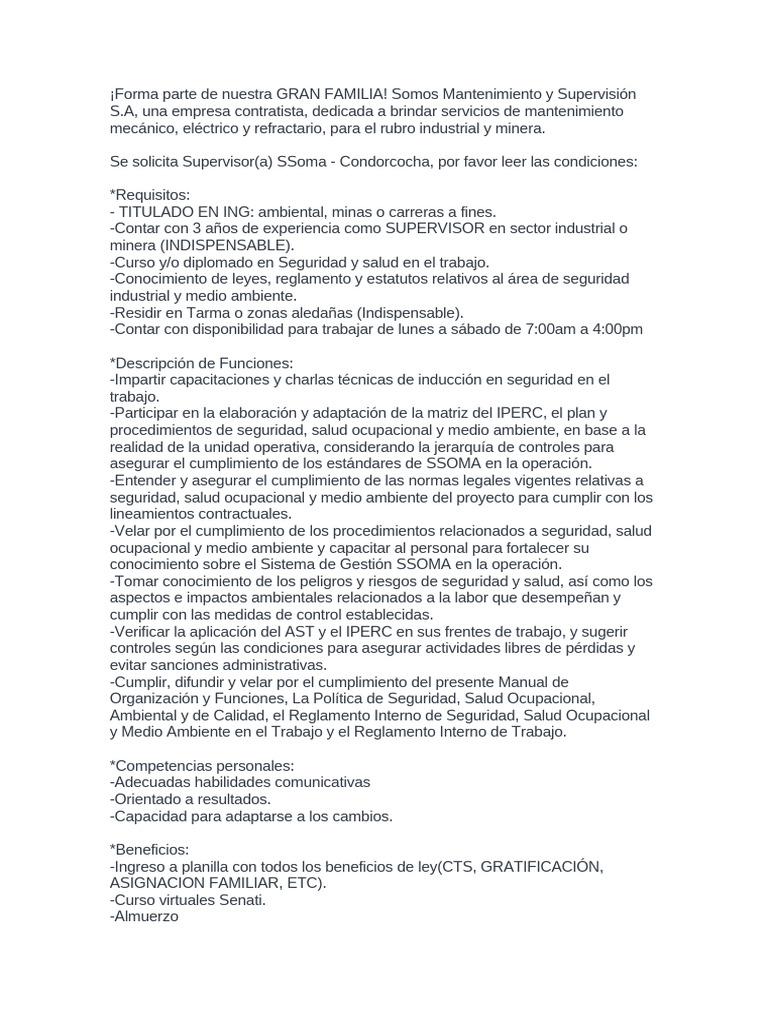 Forma Parte de Nuestra GRAN FAMILIA | PDF