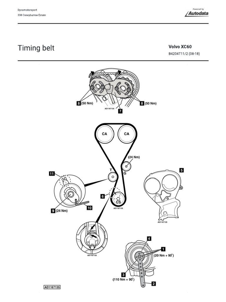 Timing Belt - Autodata | PDF