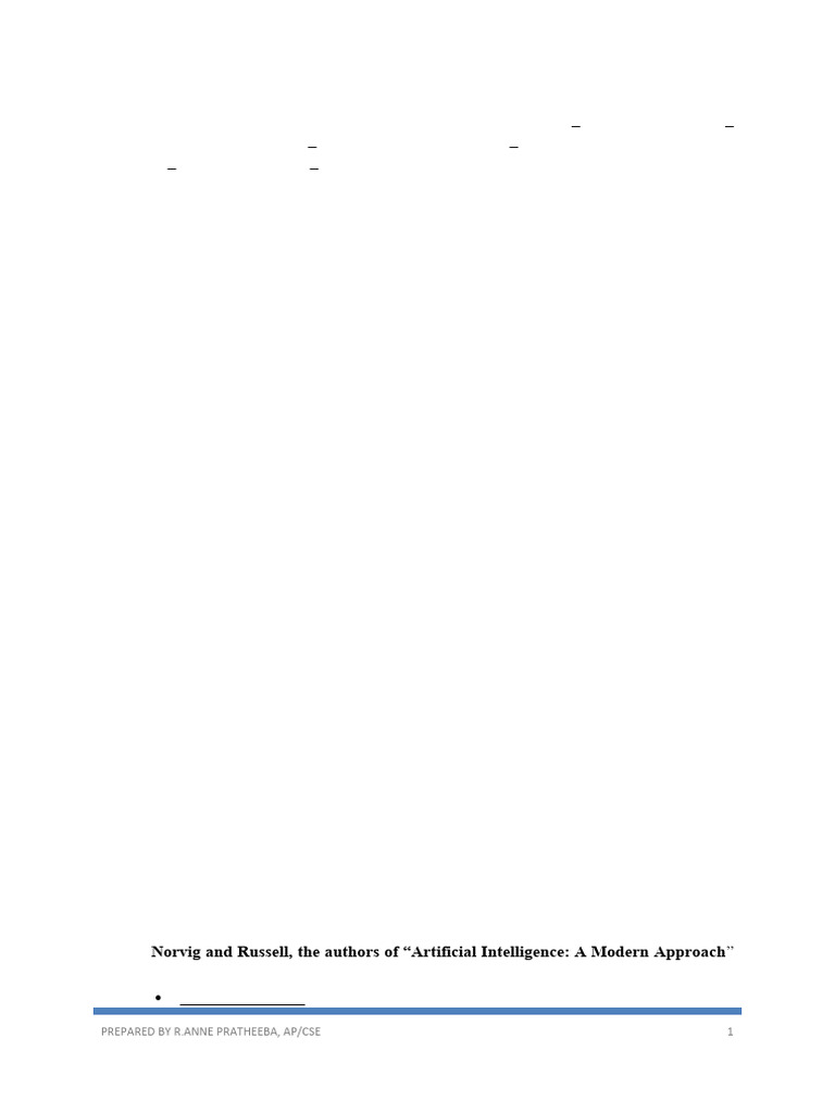 UNIT I PROBLEM SOLVING | PDF | Artificial Intelligence | Intelligence ...