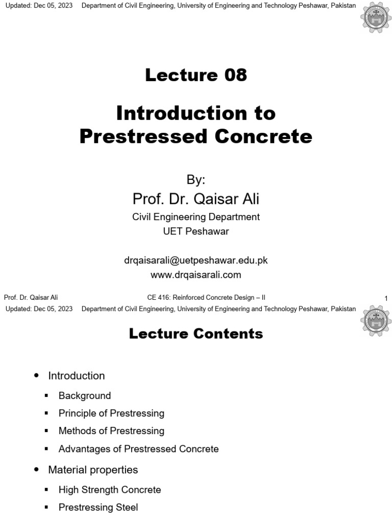 Introduction-to-Prestressed-Concrete-1 | PDF | Prestressed Concrete ...