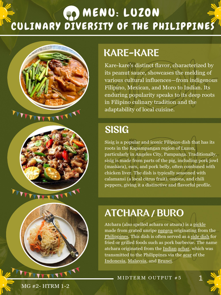 MG #2 - Output #5. HTRM 1-2 PDF | PDF | Asian Cuisine | Food And Drink ...