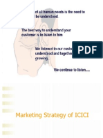 Final Marketing Strategy ICICI