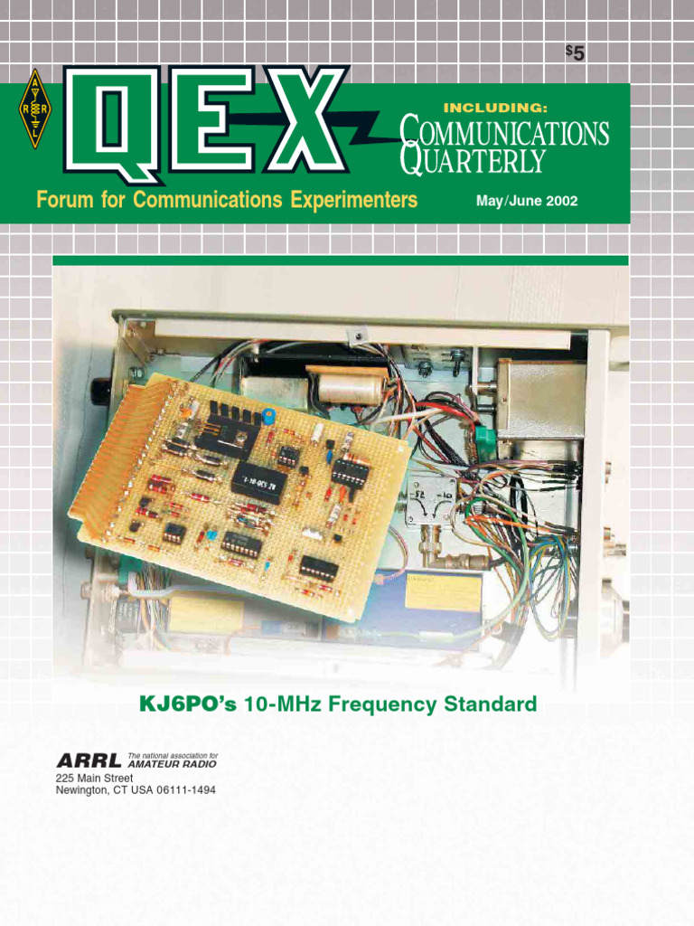 QEX May/June 2002: Amateur Radio Insights | PDF | Electrical ...