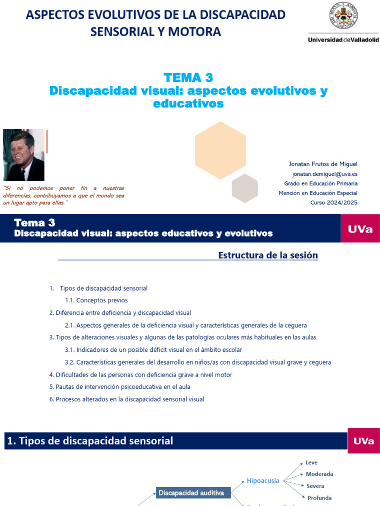 Educación sobre discapacidad visual | PDF | Ojo humano | Percepción visual