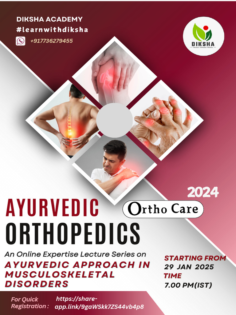 Ayurvedic Orthopedics (Ortho Care) | PDF | Ayurveda | Human ...