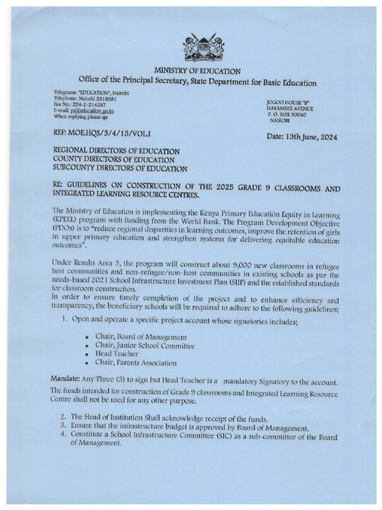 Guidelines On Construction Cdes | PDF