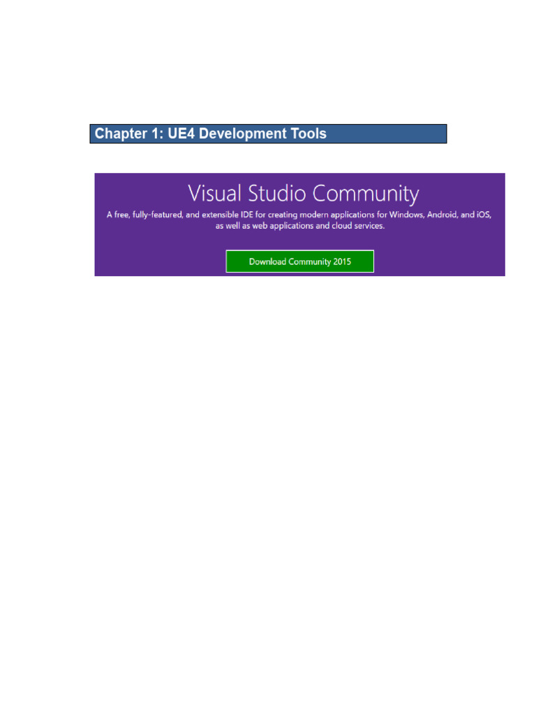 UE4 Development Guide: Key Concepts | PDF