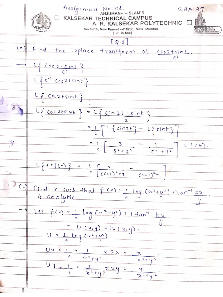 Assignment No 01 | PDF
