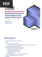 SQLSaturday SSRSExcel Cube Reporting