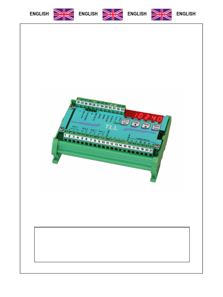 TLL Manual en | PDF | Pipe (Fluid Conveyance) | Programmable Logic ...
