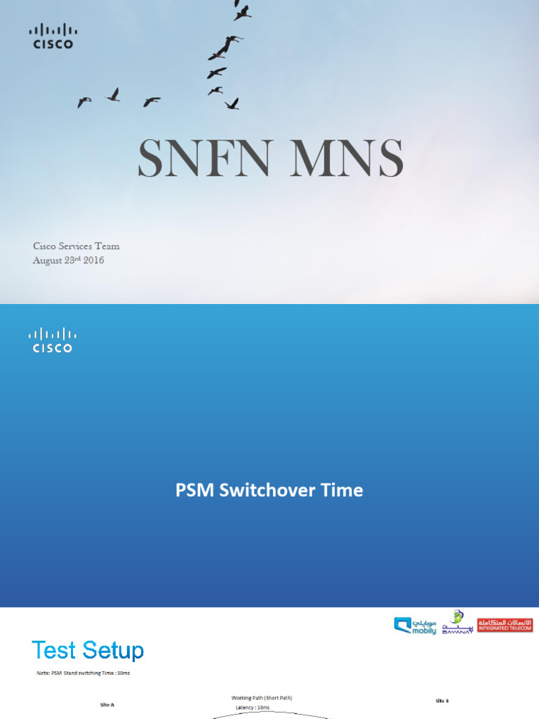 PSM Switchover Timing Analysis | PDF