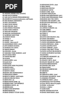 List Database 20000 Lagu Karaoke | PDF | Seni