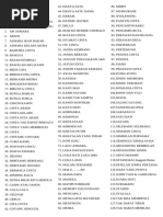List Database 20000 Lagu Karaoke | PDF | Seni