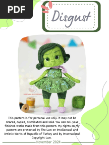 Disgust en Dünyanınamigurumisi