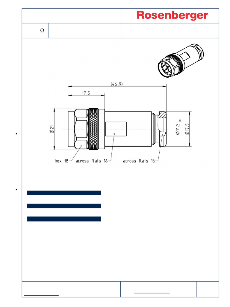 CONECTOR N ROSENBERGER | PDF | Electrical Connector | Electrical ...