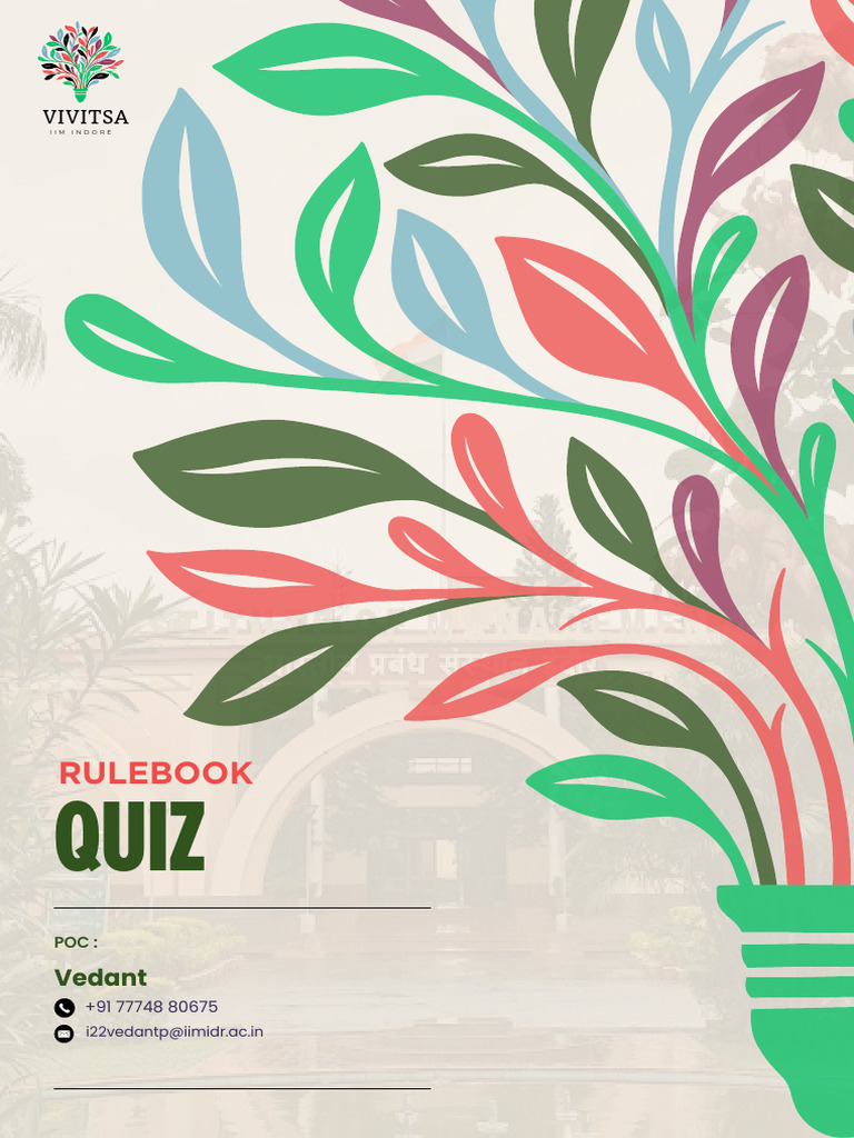 IIM Indore Quiz Rules and Format | PDF