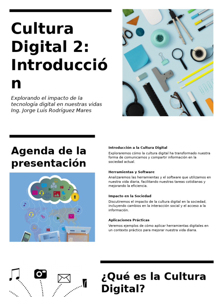 Impacto de la Cultura Digital en la Sociedad | PDF | Internet ...