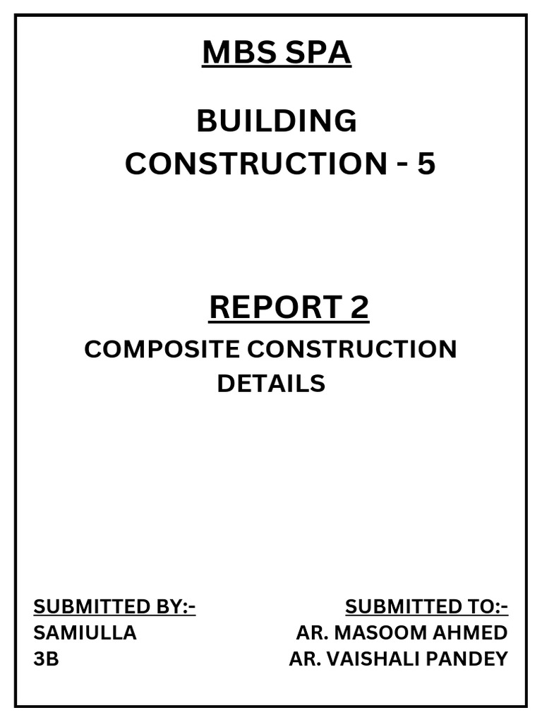 Composite Construction Techniques Explained | PDF | Composite Material ...