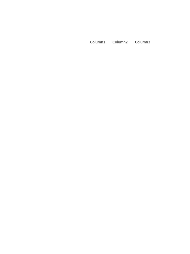 Column1 Column2 Column3 | PDF