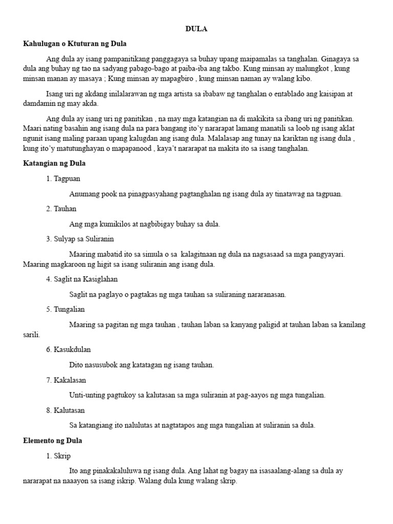 Dula (LTF 116) | PDF