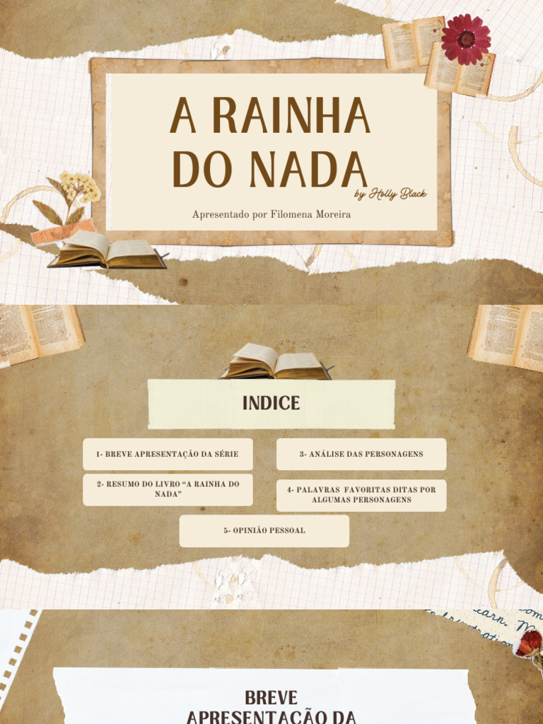 A Rainha Do Nada PDF | PDF