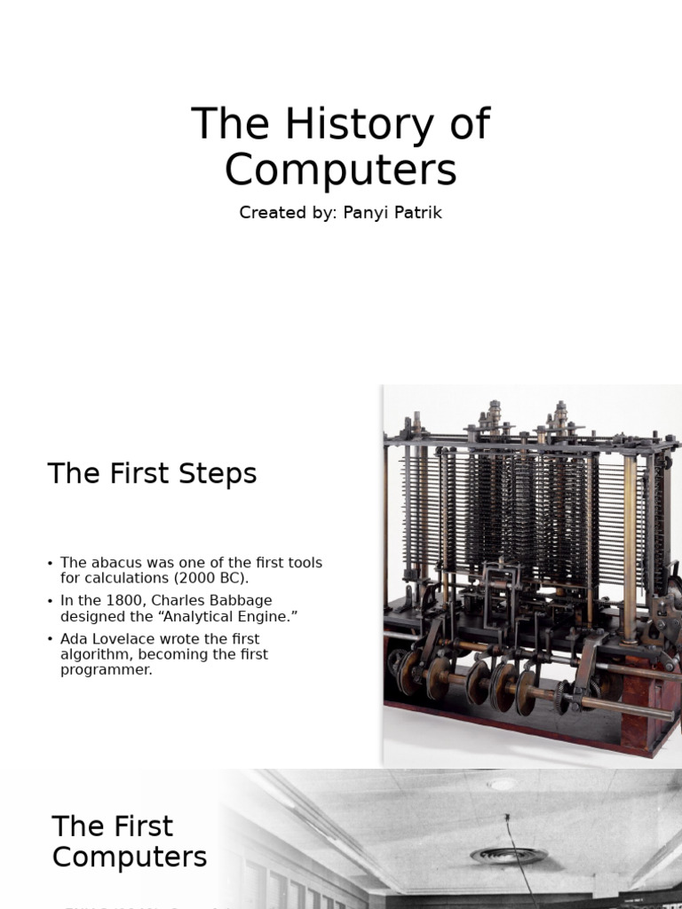 Evolution of Computers: From Abacus to AI | PDF