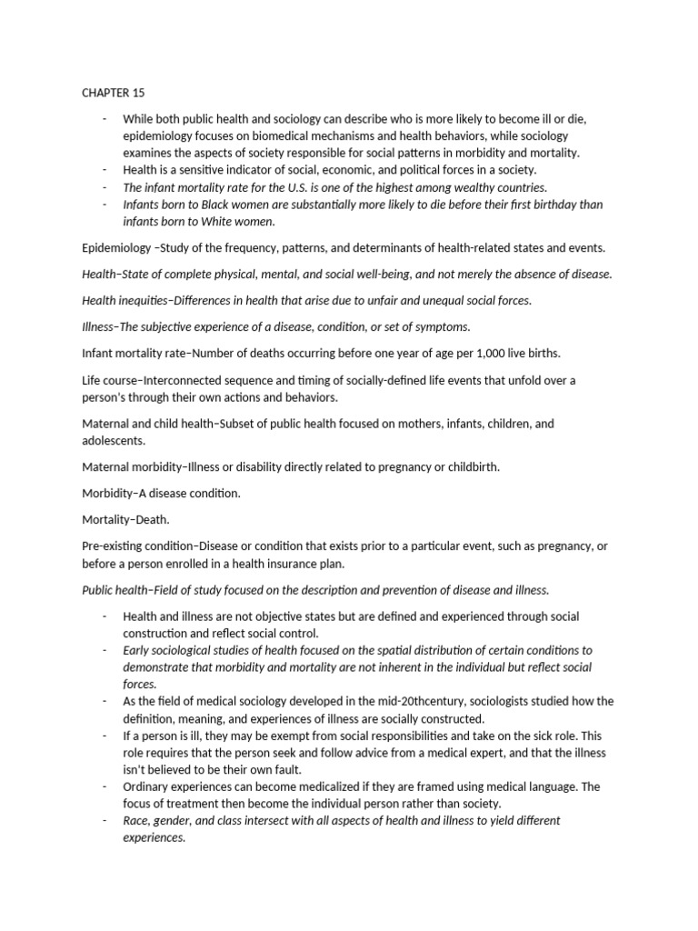Health Inequities and Social Determinants | PDF | Deviance (Sociology ...