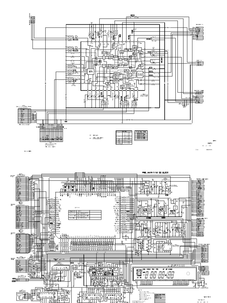 AIWA HV-FX 7500 Schematic Diagrams | PDF