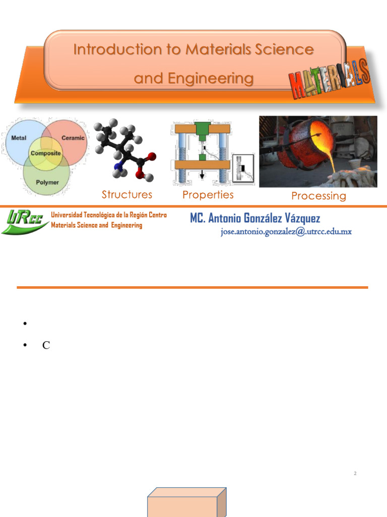 Introduction of Materials Engineers | PDF | Materials Science | Atoms