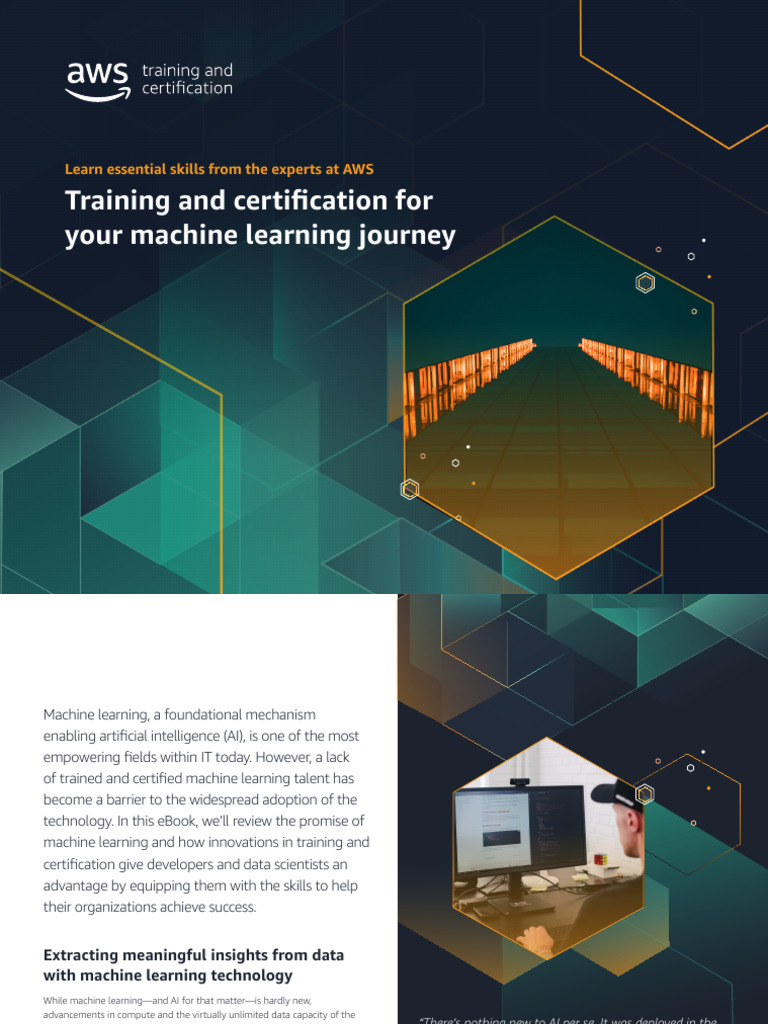 Training and Certification For Your Machine Learning Journey | PDF ...