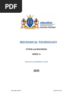 Engineering Graphics & Design PAT GR 12 2025 Eng | PDF | Educational ...