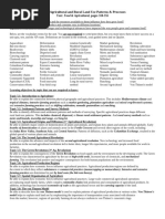 (APHG) Unit 5 - Settlement Patterns and Survey Methods | PDF | Travel