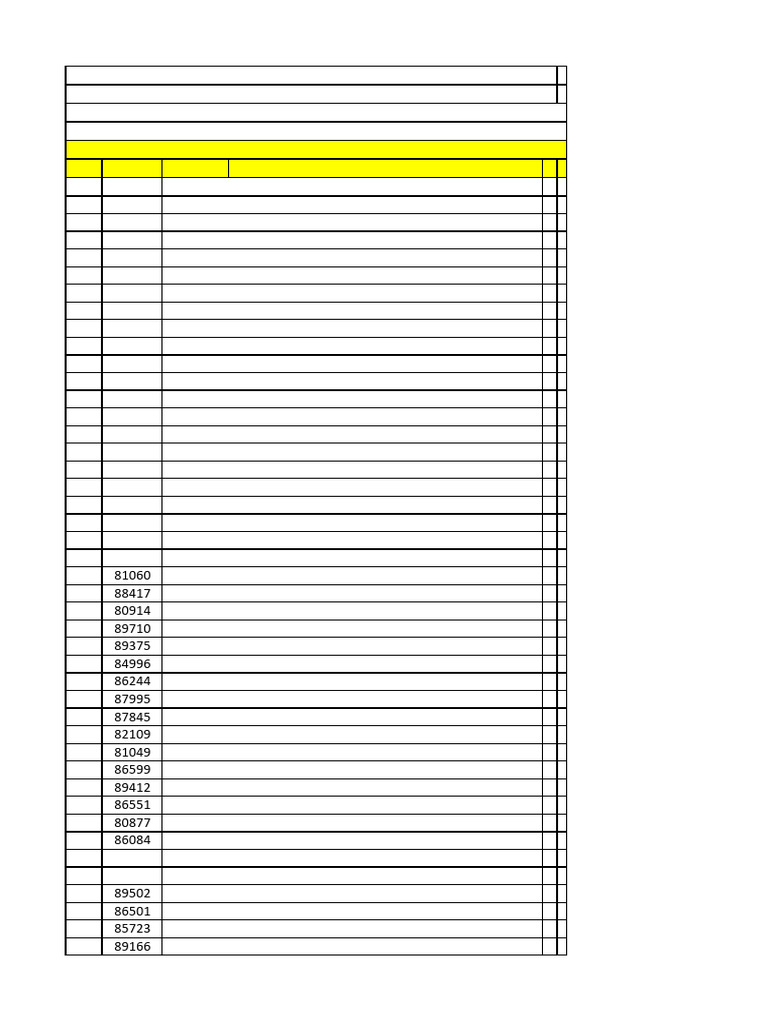 Year 1 Shift Allocation 2024-25 | PDF
