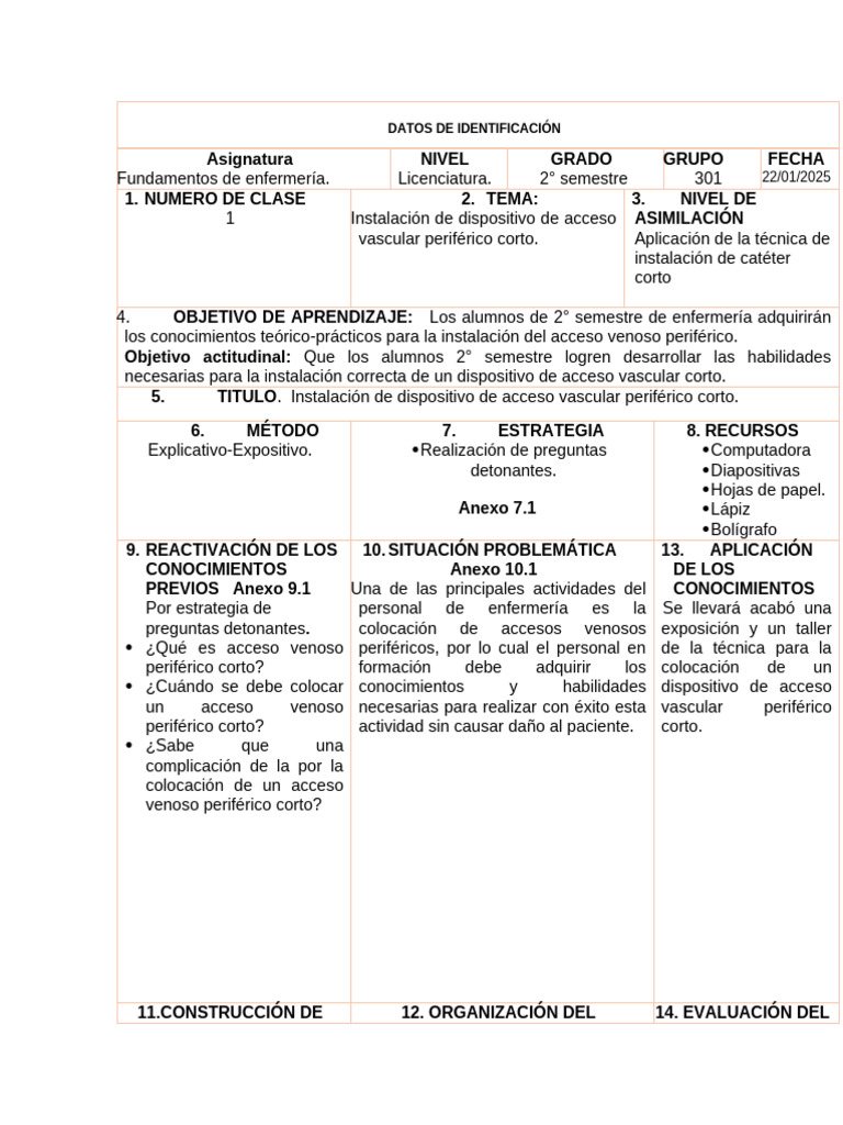 Plan Clase Equipo 2 | PDF | Aprendizaje