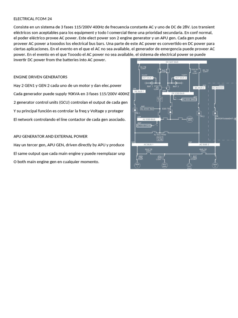Electrical Fcom 24 | PDF