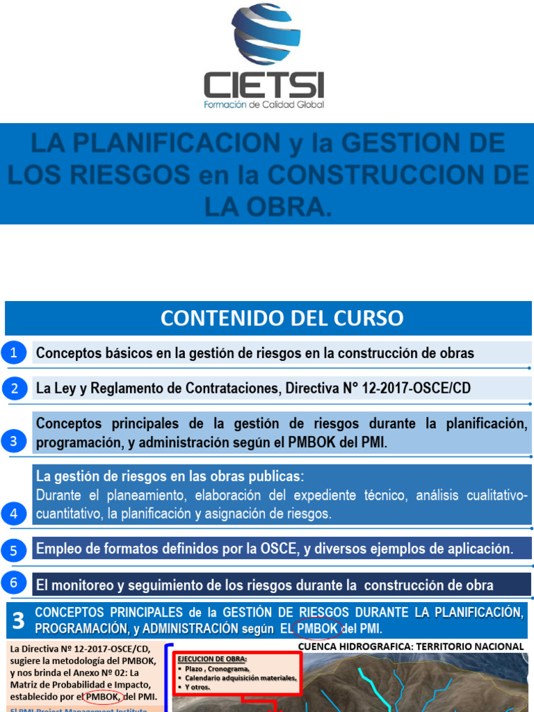 TEMA 3 - Conceptos Segun El PMBOK Del PMI | PDF | Gestión de proyectos ...